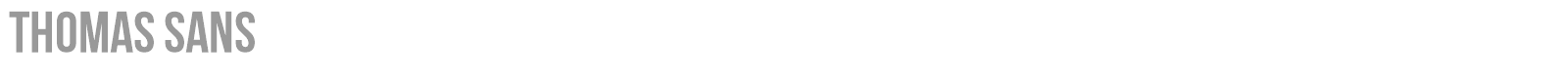 thomas sans font preview